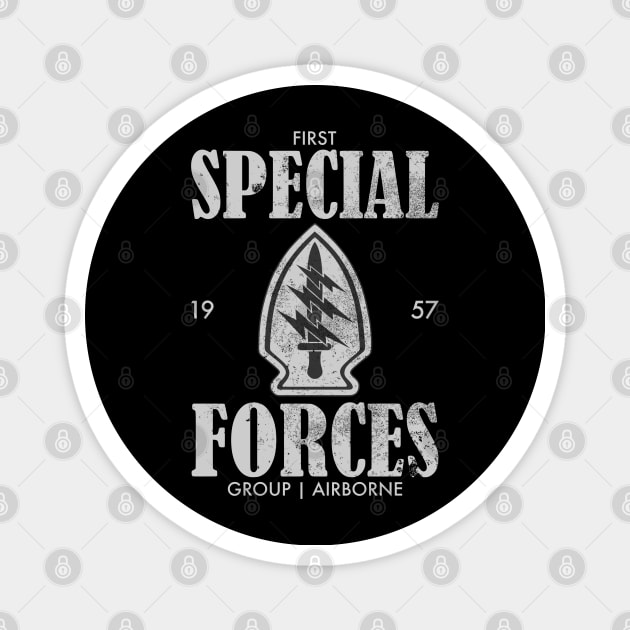 1st Special Forces Group (Airborne) (distressed) Magnet by TCP